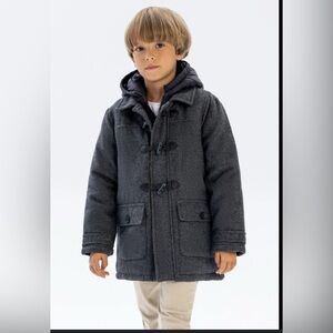 Hawke & Co Outfitter Tweed Duffle Coat